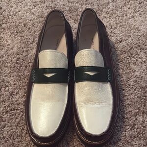Marc Nolan Green and Brown Loafers Classic Slip-Ons